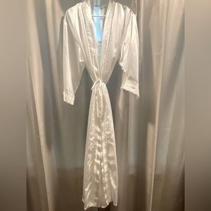 Christian Dior silk nightgown and matching robe